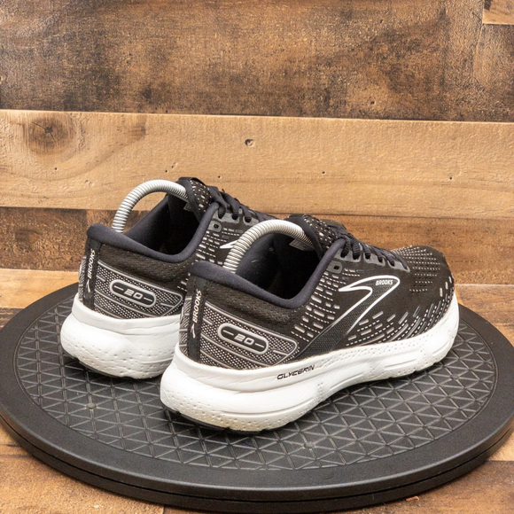 BROOKS GLYCERIN 20 WOMENS ATHLETIC SHOES RUNNING GYM BLACK LOW SIZE 9.5B - Picture 8 of 9
